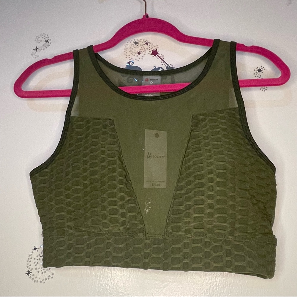 Mesh Sports Bra - Picture 2 of 4